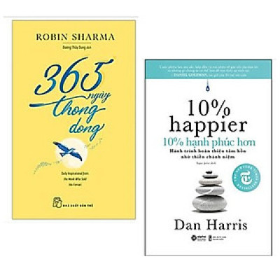 Combo 2 cuốn: 365 Ngày Thong Dong + 10% Hạnh Phúc Hơn