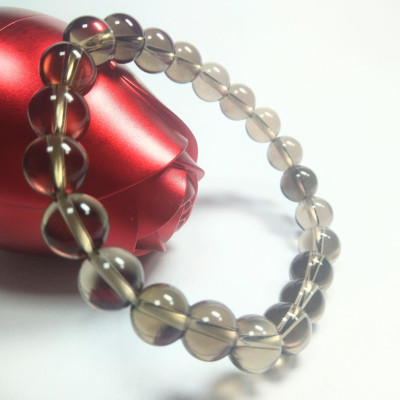 Vòng tay thạch anh khói nâu thiên nhiên - 47