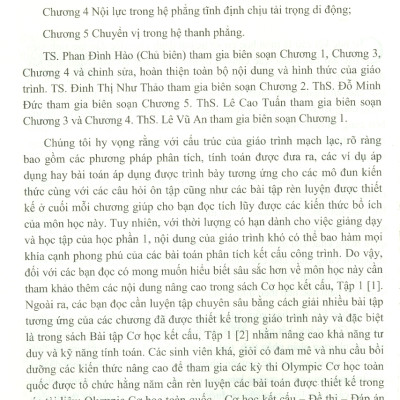 Cơ Học Kết Cấu - Hệ Tĩnh Định