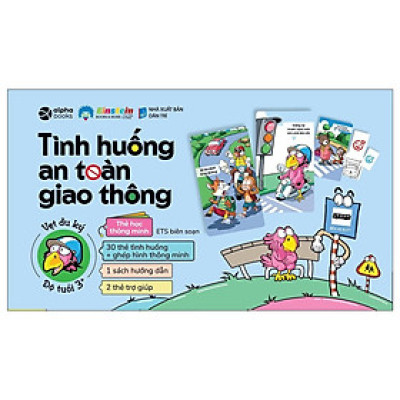 [Einstetin Books] Thẻ Học Thông Minh: Tình Huống An Toàn Giao Thông