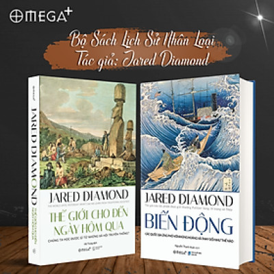 Combo Sách Của Jared Diamond : Thế giới Cho Đến Ngày Hôm Qua + Biến Động (Phiên Bản 2020) 