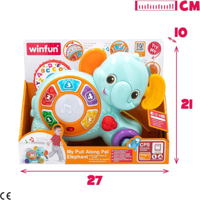 Đồ Chơi Chú Voi Âm Nhạc Vui Nhộn - Winfun 230202