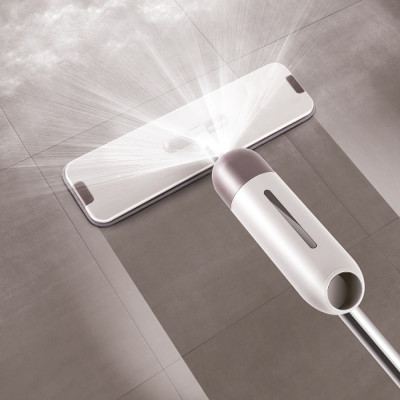 Cây Lau Nhà Dạng Xịt Nước Capsule Spray Mop Lock&Lock ETM472  Hàng Chính Hãng Tặng Thêm 1 Bông Lau Và Combo Ống Hút + Cọ Rửa