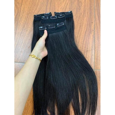 tóc giả kẹp phồng sét 3 miếng 2 kẹp️ cao cấp