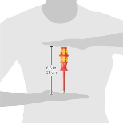 Tua vít cách điện 162 i ph vde, ph2 x 100mm,  Wera 05006154001