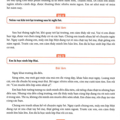 Sách - Những Bài Làm Văn Mẫu 2 (Kết Nối)