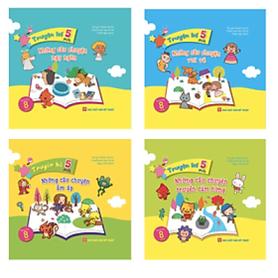 Combo 4 Cuốn Truyện Kể 5 Phút – Món quà tuyệt vời cho tuổi thơ
