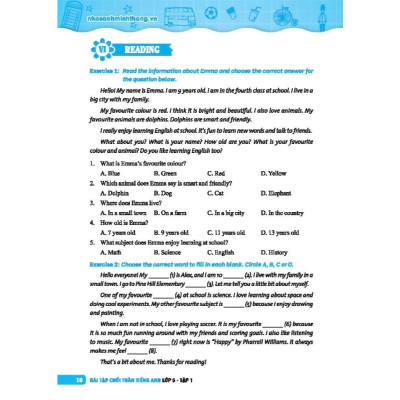 Sách - Global Success - Bài Tập Cuối Tuần Tiếng Anh Lớp 5 - Có Đáp Án - Tập 1 - Minh Thắng