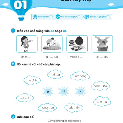 Vở Luyện Viết Chính Tả Lớp 1 - Âm - Vần - Dấu Thanh_MEGA