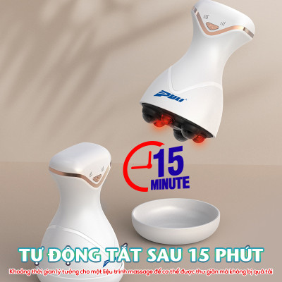 Máy massage toàn thân cầm tay Puli PL-671DC - Massage bụng, và thư giãn toàn thân