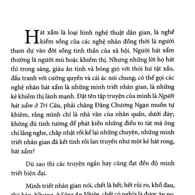 Người Hát Xẩm Ở Trì Câu