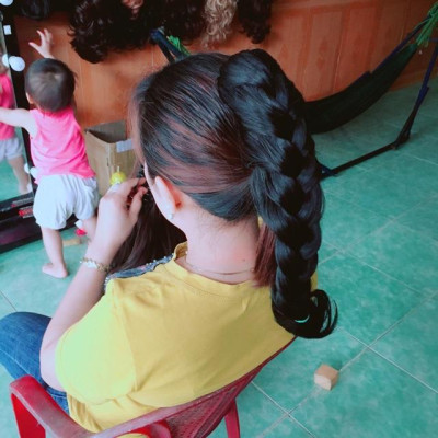 Tóc ngoặm con rít độc quyền- hình thật