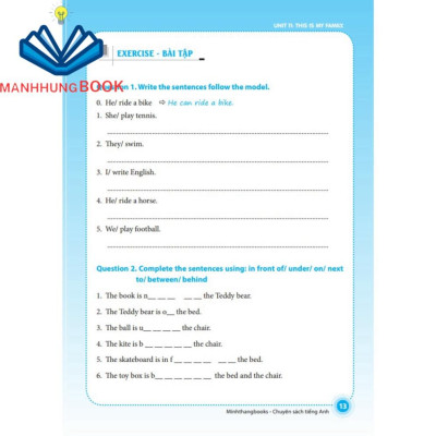 Sách - Chinh phục ngữ pháp và bài tập tiếng Anh lớp 3 - Tập 2