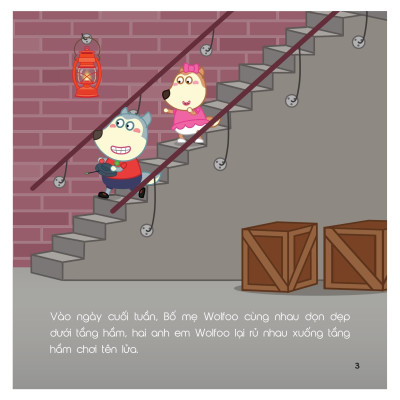 Kỹ Năng Sống - Cùng Wolfoo Rèn Kỹ Năng An Toàn - Khi Xảy Ra Hỏa Hoạn - Bản Quyền