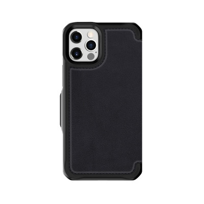 Bao Da Chống Sốc Quân Sự iPhone 12/12 Pro/ Pro Max ITSKINS Hybrid // Folio Leather Antimicrobial - Hàng Chính Hãng