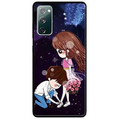 Ốp lưng dành cho Samsung A90 - Samsung S20 FE mẫu Cô Gái Cầm Hoa Anime