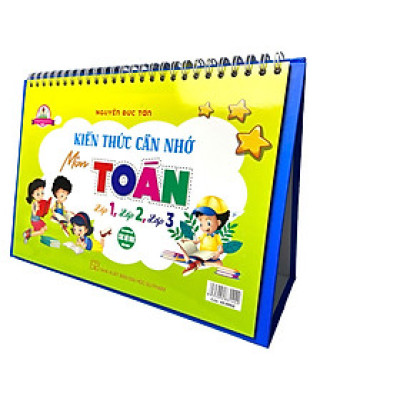 Bộ Lịch Kiến Thức Cần Nhớ Môn Toán Lớp 1, Lớp 2, Lớp 3 (Dùng Chung Các Bộ SGK Hiện Hành) - HA