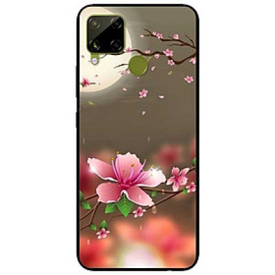 Ốp lưng dành cho Realme C15 mẫu Ánh Trăng Hoa Đào
