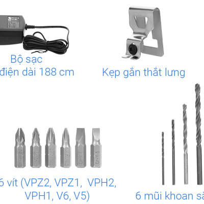 MÁY KHOAN PIN 2 TỐC ĐỘ 10MM 20V (2 PIN) TOLSEN 79033- HÀNG CHÍNH HÃNG