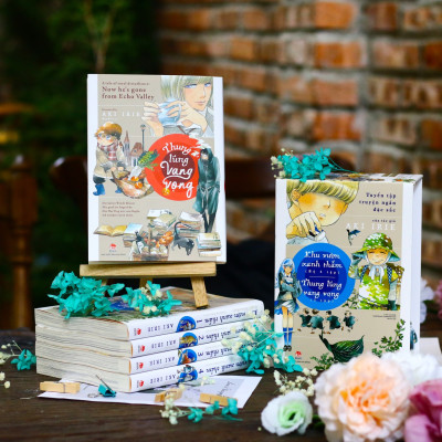 Truyện tranh Boxset Ran và Thế Giới Tro Tàn full 7 tập  + Boxset Tuyển tập Aki Irie (Chang Book)