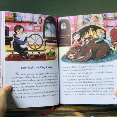 Sách truyện kể hàng đêm 10 minute fairy tales và bedtime story - Song ngữ anh việt