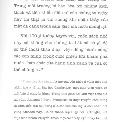 Cuộc Phiêu Lưu Với Nước - 100 Hoạt Động Với Nước Giúp Con Trải Nghiệm Và Khám Phá