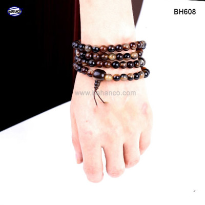 Chuỗi vòng tay/cổ 2 trong 1 với 108 hạt/8mm bằng sừng Trâu và Sừng bò Châu Phi (Đủ màu) BH608 - phong thủy - Tĩnh Tâm 
