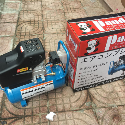 Máy Nén Khí Có Dầu Liền Trục Panda PT-4225 2HP 25L- Hàng Chính Hãng