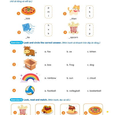 Sách - Phiếu Ôn Hè Tiếng Anh Lớp 2