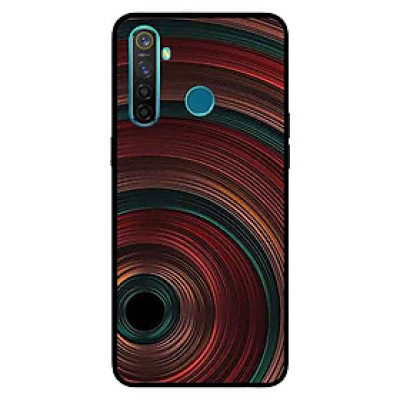 Ốp Lưng in cho Realme 5 Pro / Realme Q Mẫu Họa Tiết Hình Tròn - Hàng Chính Hãng