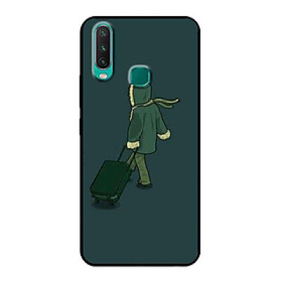 Ốp Lưng in cho Vivo Y12 Mẫu Chàng Xách Vali - Hàng Chính Hãng