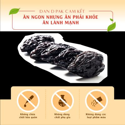 Mận Khô 120g  Dan D Pak