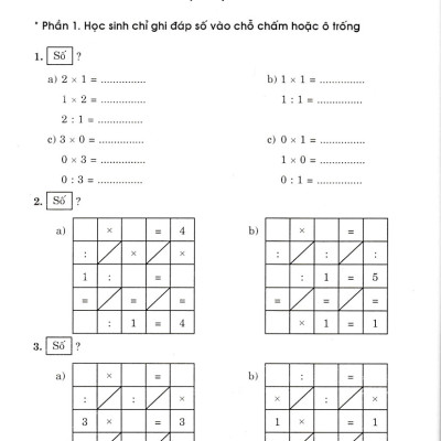 Thử Sức Trạng Nguyên Nhỏ Tuổi Môn Toán Lớp 2 - Tập 2 (Biên Soạn Theo Chương Trình Mới)
