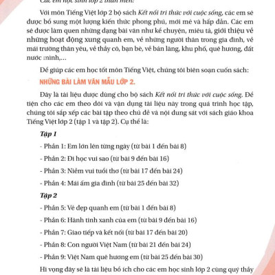 Sách - Những Bài Làm Văn Mẫu 2 (Kết Nối)