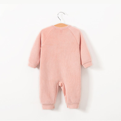 Body nhung lót lông mịn ấm cho bé trai bé gái 0-2 tuổi, bộ áo liền quần sơ sinh thu đông dày đẹp, mẫu mới xinh, mặc được đầy tháng, sinh nhật | MS15