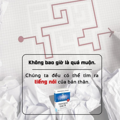 Sách Thói Quen Thứ 8 Từ Hiệu Quả Đến Vĩ Đại (Bìa Mềm) - First News