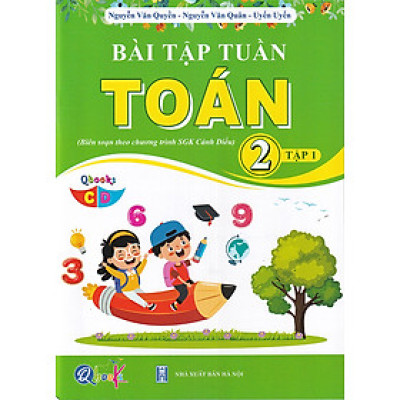 Sách - Bài tập tuần Toán 2 tập 1 (Biên soạn theo chương trình sgk Cánh diều)