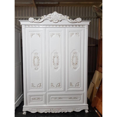 tủ tân cổ điển gỗ tự nhiên 100%