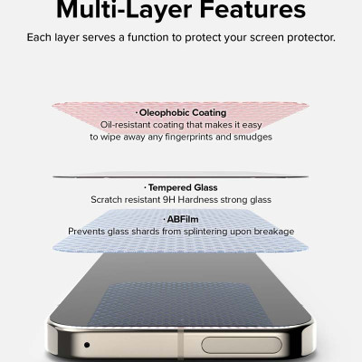 [Combo 2] Dán cường lực Google Pixel 10 / Pixel 9 RINGKE Easy Slide Tempered Glass - Hàng Chính Hãng