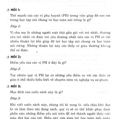 Cha Mẹ Giúp Con Học Giỏi Toán 2 (Tái Bản)