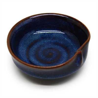 06 Chén chấm hình sò S1 Đông Gia - xanh sóng biển 8094.
Fish sauce bowl S1