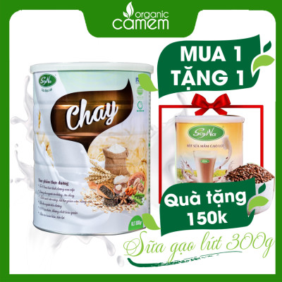 [MUA 1 TẶNG 1] SỮA CHAY SOYNA - SỮA HẠT BỔ SUNG PROTEIN CHO NGƯỜI ĂN CHAY- SỮA THỰC VẬT CAO CẤP SOYNA BỔ SUNG CANXI CHO XƯƠNG CHẮC KHỎE