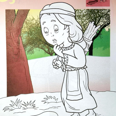 Em Tập Tô Màu Và Đọc Truyện Kho Tàng Truyện Cổ Dân Gian Việt Nam - Thánh Gióng