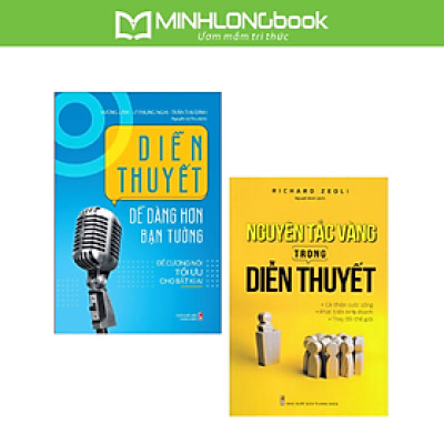 ComBo 2 Cuốn: Nguyên Tắc Vàng Trong Diễn Thuyết+Diễn Thuyết Dễ Dàng Hơn Bạn Tưởng
