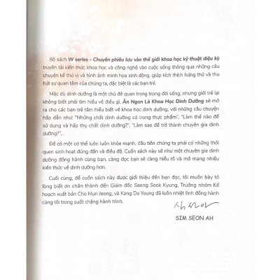 W Series 07: Ăn Ngon Là Khoa Học Dinh Dưỡng - Vanlangbooks