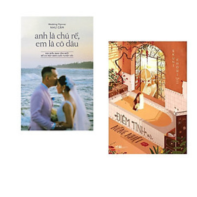 Combo 2 cuốn sách: Anh là chú rể, em là cô dâu + Điềm tĩnh và nồng nhiệt  - Đỏ