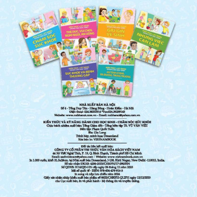 Combo 2 Quyển Kiến Thức Và Kỹ Năng Dành Cho Học Sinh: Chăm Sóc Sức Khoẻ + Giữ Gìn Vệ Sinh 