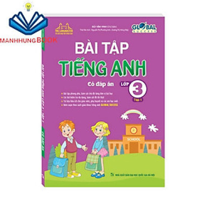 Sách - GLOBAL SUCCESS - Bài tập tiếng anh lớp 3 tập 1 (có đáp án)
