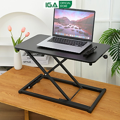 Bàn nâng hạ 2 tầng điều chỉnh chiều cao, bàn làm việc đứng gấp gọn thông minh - GN72