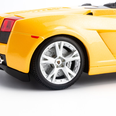 Mô Hình Xe Lamborghini Gallardo Spyder Yellow 1:18 Bburago - MH18-12016